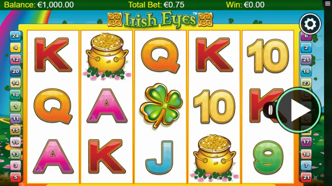 Irish Eyes to jedna z najlepszych gier na Dzień Świętego Patryka