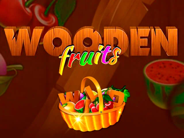 Wooden Fruits
